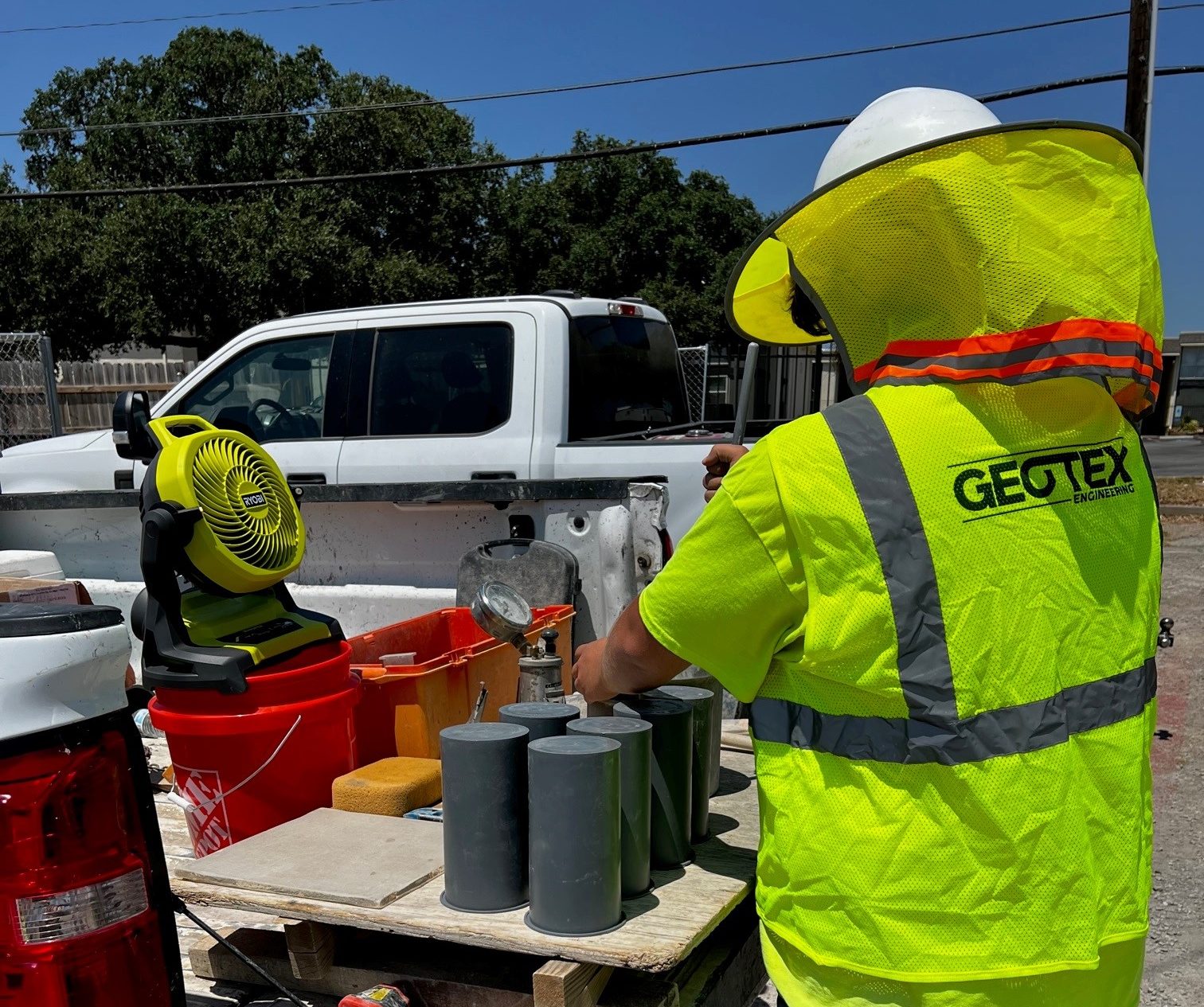 New PPE Helps Keep Geotex Crews Cool in Texas Heat
