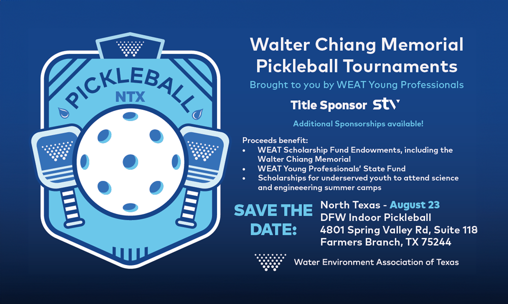 Geotex Court Sponsor at WEAT Inaugural Pickleball Tournament