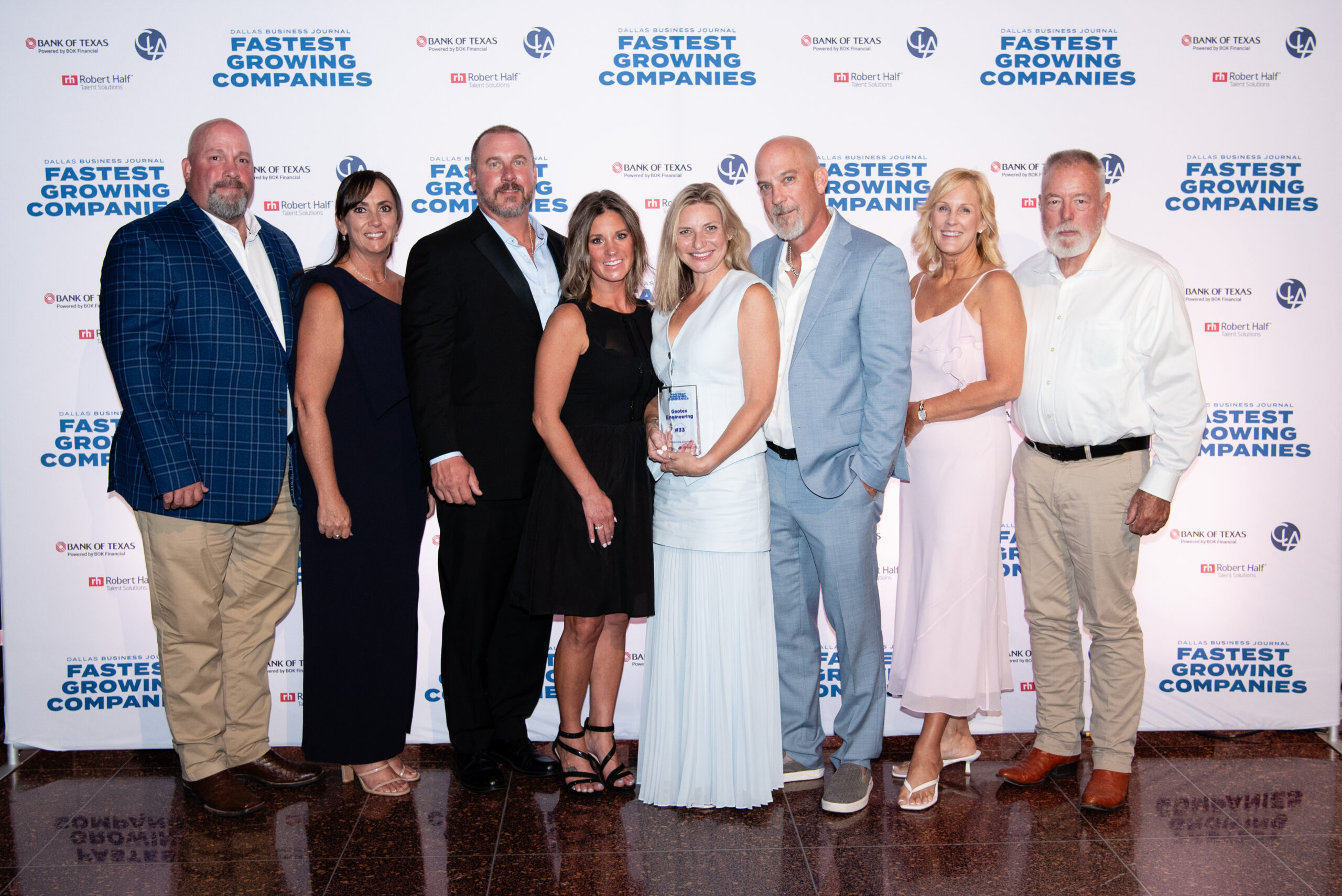 Geotex Named to Dallas Business Journal’s Fastest-Growing Companies List for Second Consecutive Year